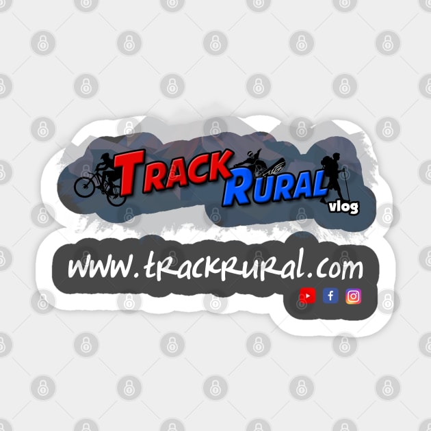 Track Rural - Oscuro Sticker by Trackrural